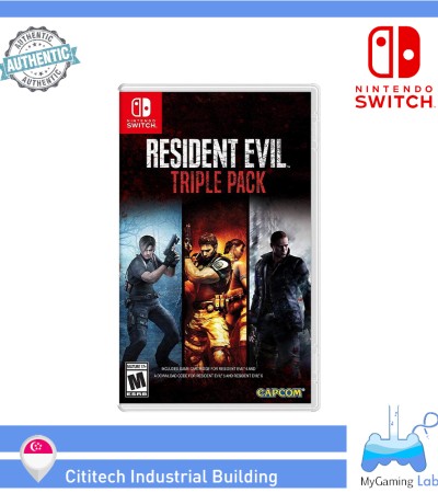 [SG] Nintendo Switch Game Resident Evil Triple Pack 4, 5 & 6 / Origins Collection / Revelation Collection