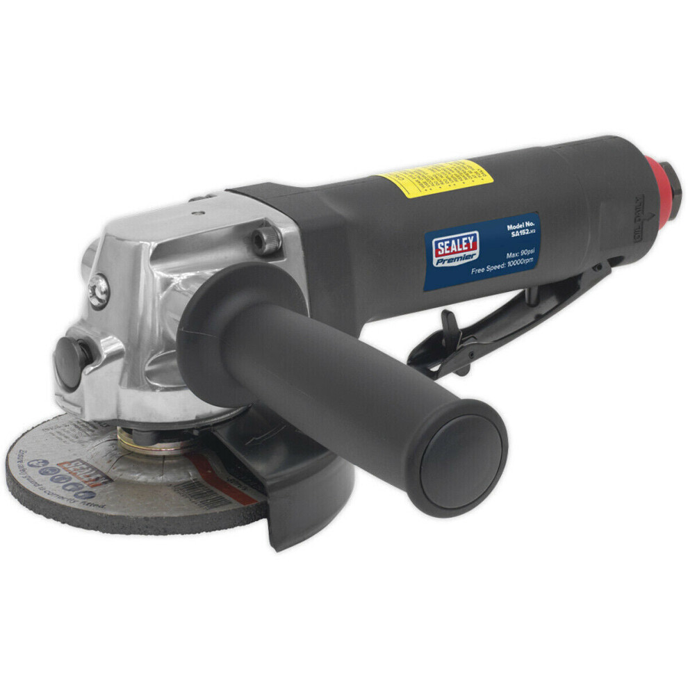 100mm Air Angle Grinder - Composite Body - 10000 RPM - 1/4
